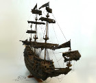 Frontal de barco pirata