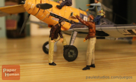 Paper model pilots