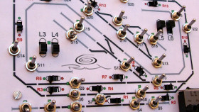 Panel de mandos para control de maqueta.